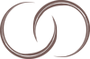 logo: 2 interlocking incomplete circles